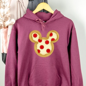 Mickey Pizza Hoodie, Disney Epcot Trip Sudadera con capucha para hombres, Mickey Pizza Women Hoodie, Mickey Pizza Epcot Youth Hoodie, Epcot park Disneyland Trip