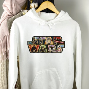 Star Wars Hoodie, Star Wars Disney Hoodie, Best Design Star Wars Sweatshirt , Starwars hoodie, Disney sweatshirt, Cool Disneyland Hoodie