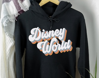 Disney World Hoodie, Disney World Retro Sweatshirt, Mickey Hoodie, Disney Epcot Hoodie, Disney Shirt, Disney Vacation Sweatshirt, Disney
