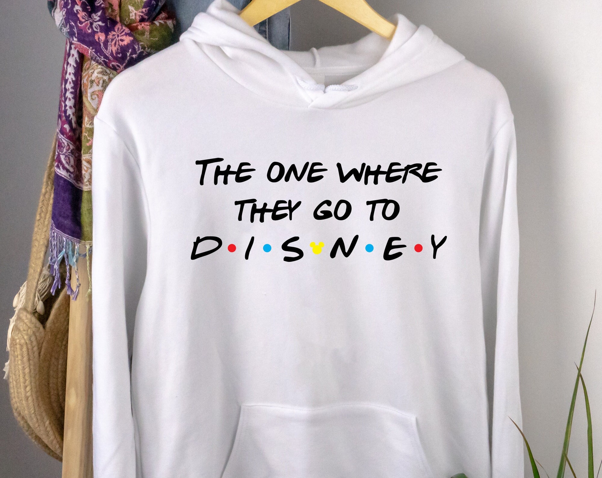 Discover The One Where They Go To Disney Pullover Hoodie