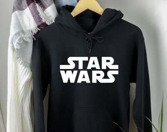 Star Wars Hoodie, Star Wars Disney Hoodie, Mejor diseño Star Wars Sweatshirt, Starwars hoodie, Disney sweatshirt, Cool Disneyland Hoodie