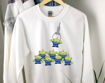 SpielzeugGeschichte Viele kleine Männer Hoodies, Spielzeug Geschichte Alien Sweatshirt, Disney Hoodie, Aliens Hoodie, Fictional Charaktere Pullover, Spielzeug Geschichte Aliens