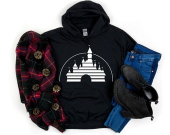 Walt Disney Castle Hoodie, Disney Family Sweatshirt, Disney World Hoodie, Disney Family Vacation, Disney Trip Hoodie, Disney Matching