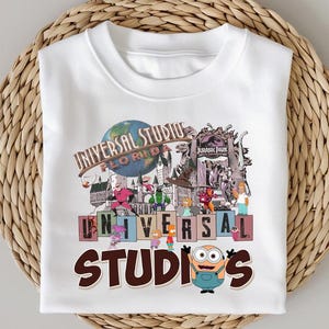 Vintage Universal Studios Shirt, Universal Studios Family Vacation 2025, Universal Studios Trip Shirt, Family Trip Top, 2025 Vacation Shirt