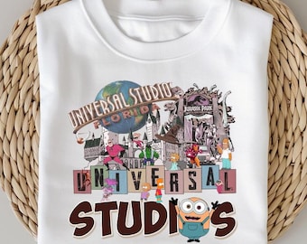 Vintage Universal Studios Shirt, Universal Studios Family Vacation 2025, Universal Studios Trip Shirt, Family Trip Top, 2025 Vacation Shirt