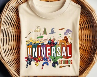 Vintage Universal Studios Shirt, Universal Studios Family Vacation 2025, Universal Studios Trip Shirt, Family Trip Top, 2025 Vacation Shirt
