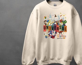 Disney Universal Studios Sweatshirt, Universal Studios Trip Sweater, Disney Trip Hoodie, Disneyland Shirt, Disney Studios Shirt