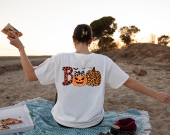 ブーシャツ、ブーTシャツ、ブーパンプキン、ハロウィンシャツ、ハロウィンTシャツ、ハロウィンおもしろTシャツ、ハロウィンシャツ、ハロウィンキッズ