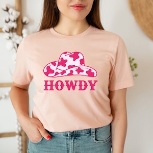 Howdy T-Shirt, Vintage Country T-Shirt, Southern Style Shirt, Western Graphic Tee, Texas Vintage Shirt, Rodeo Shirt, Cowboy Cowgirl T-Shirt