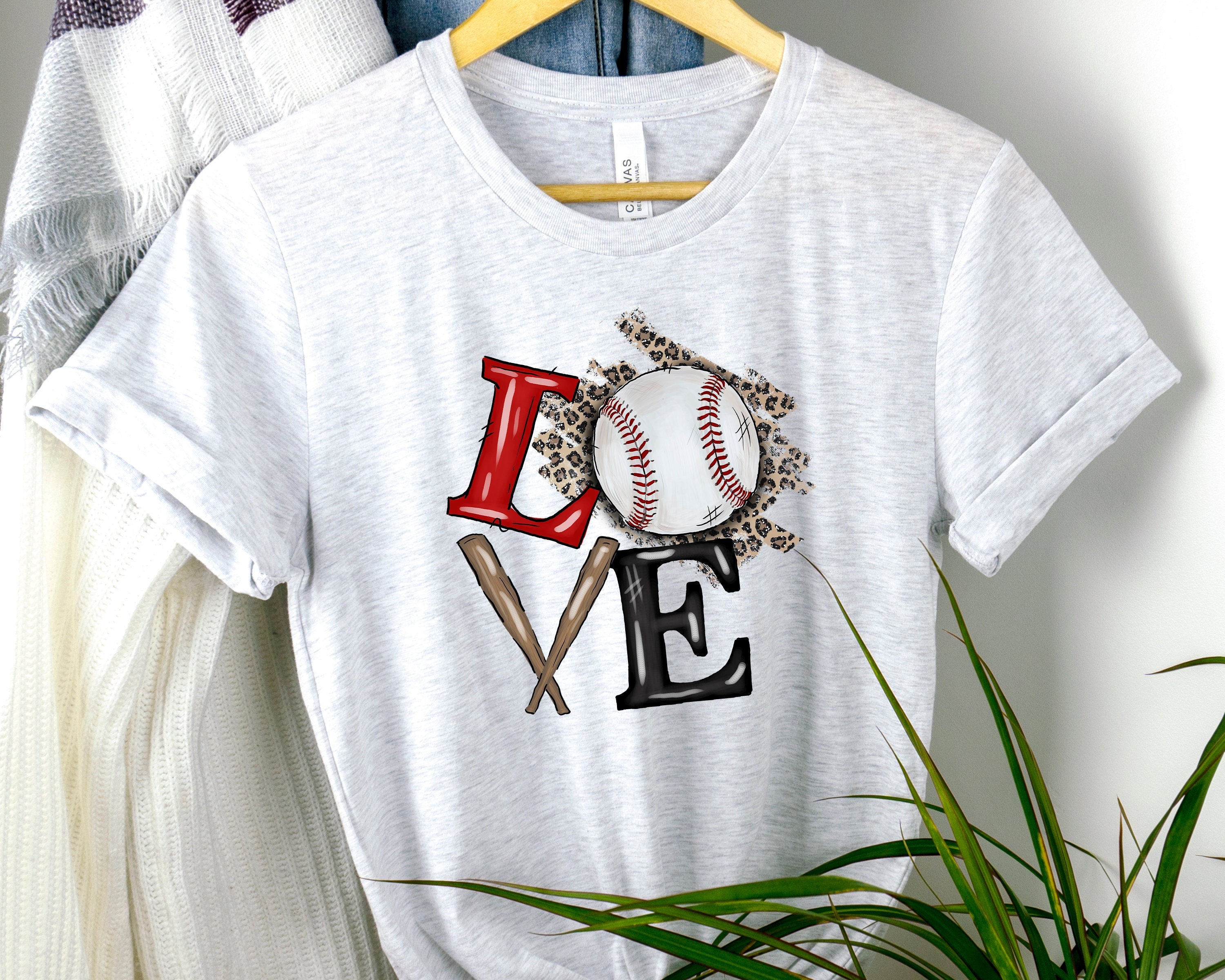 Discover Baseball Love Shirt, Baseball T-shirt, Cute Baseball T-Shirt