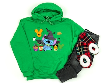 Stitch Scary Hoodie, Stitch Sweatshirt, Disney Stitch, Lilo and Stitch Hoodie, Disney Family Trip Sweatshirt, Disney Retro Sweatshirt