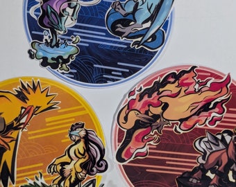 Neighbor Legends PKMN | 4in Vinyl Stickers
