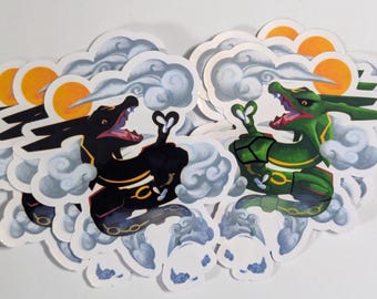 Dragon Ascent PKMN | 4in Vinyl Stickers