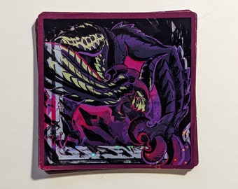 Frenzy Elder Dragon MonHun | 3in Vinyl Stickers