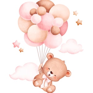 Bandierine per cameretta dei bambini, 2,6 m, in tessuto, per la casa, per la cameretta dei bambini, per la cameretta dei bambini, per feste di compleanno