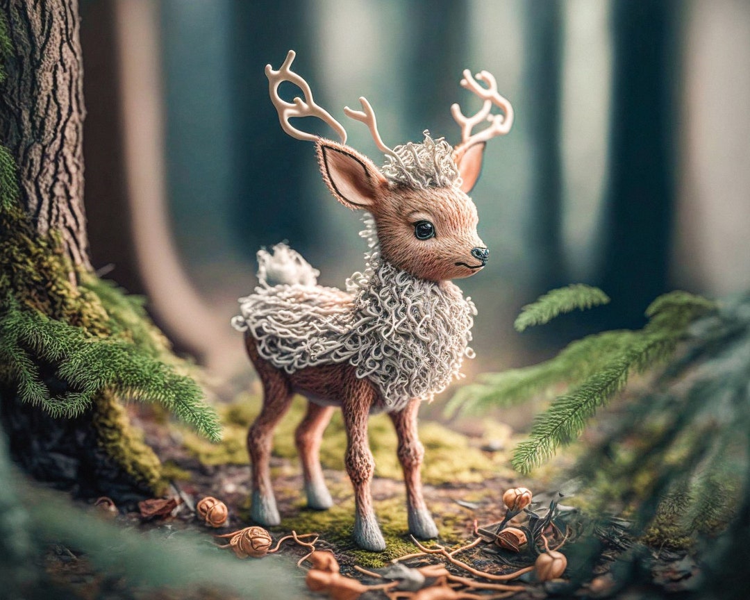 Baby Animal Wall Art, Woodland Creatures Wall Art, Nursery Wall Prints