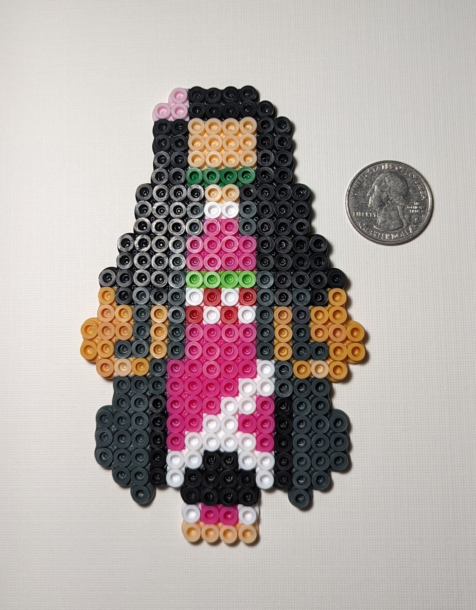 Perler Beads Nezuko Kamado From Demon Slayer Etsy