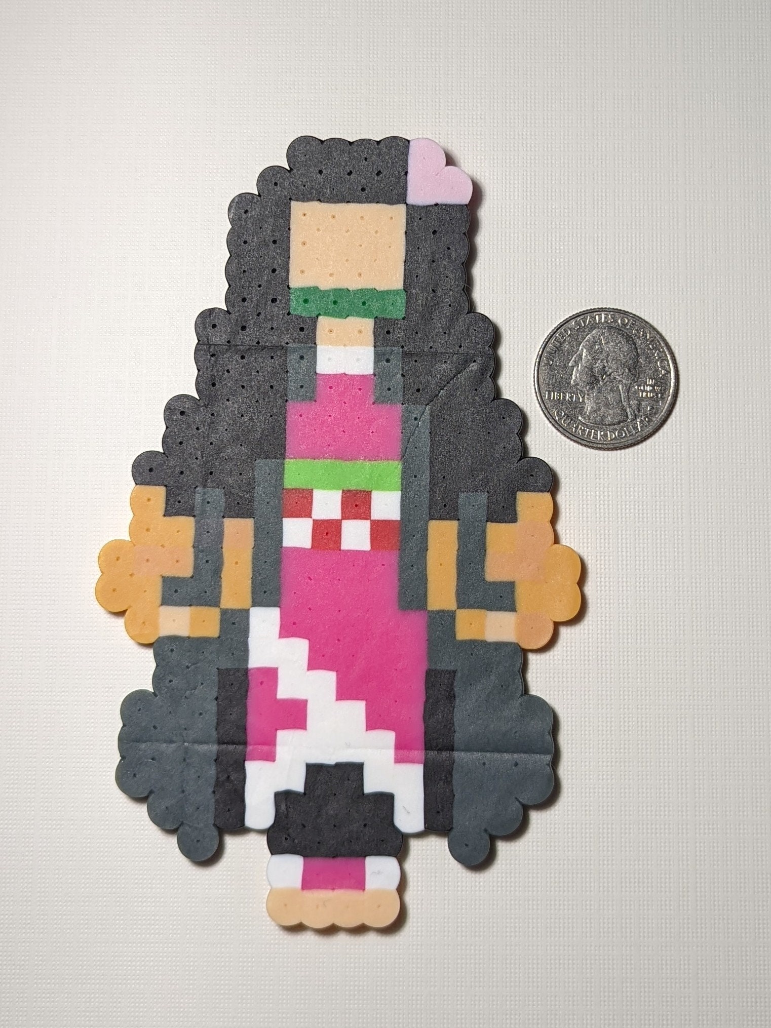 Perler Beads Nezuko Kamado From Demon Slayer Etsy UK