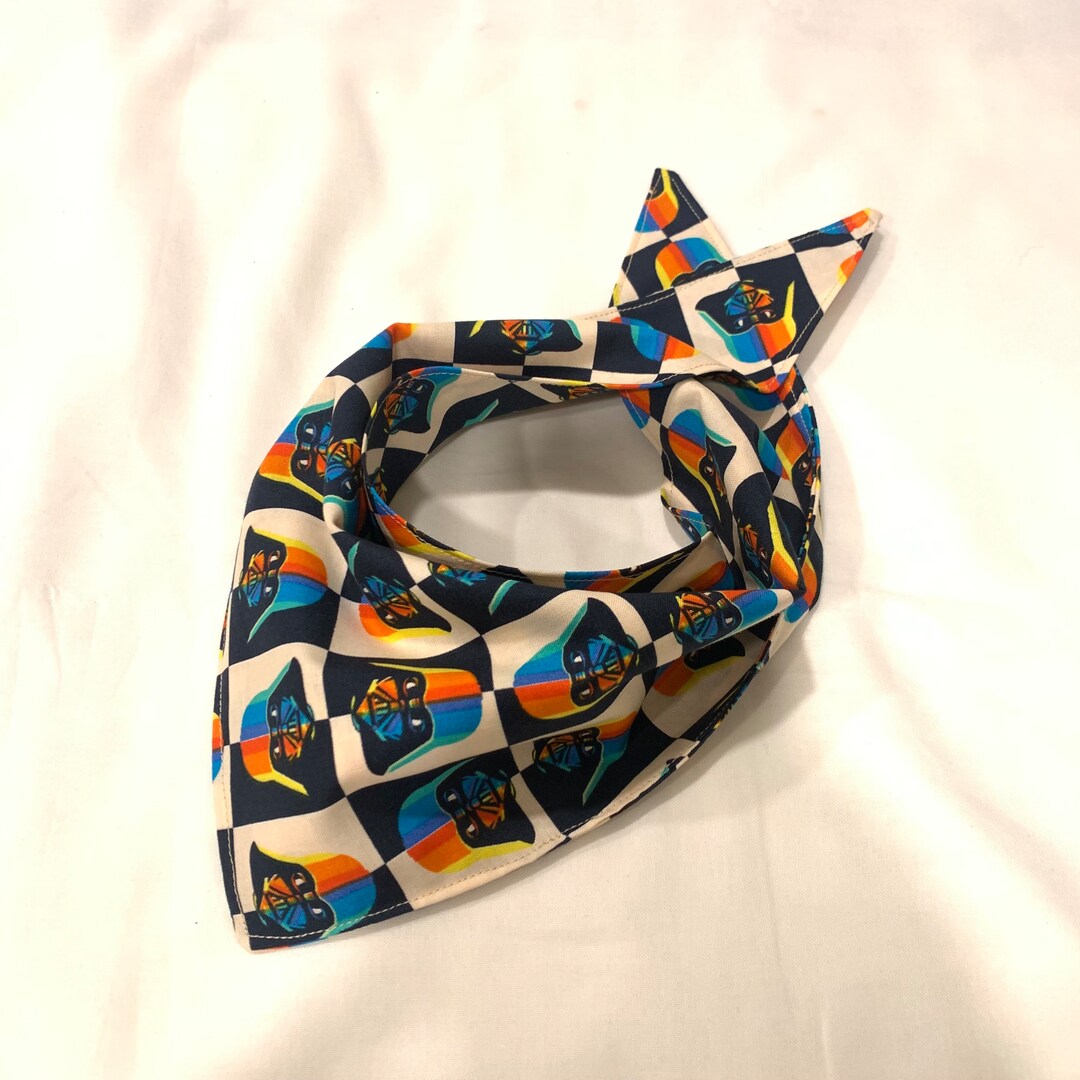 Darth Vader Dog Bandana, Star Wars Pet Bandana, Rainbow Darth Vader Dog Bandana Etsy