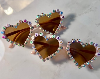 Heart Shaped BEACH BABE Sunglasses for Kids ~ Photo Shoot ~Beach Trip