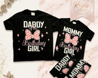 Minnie Mouse birthday tshirts