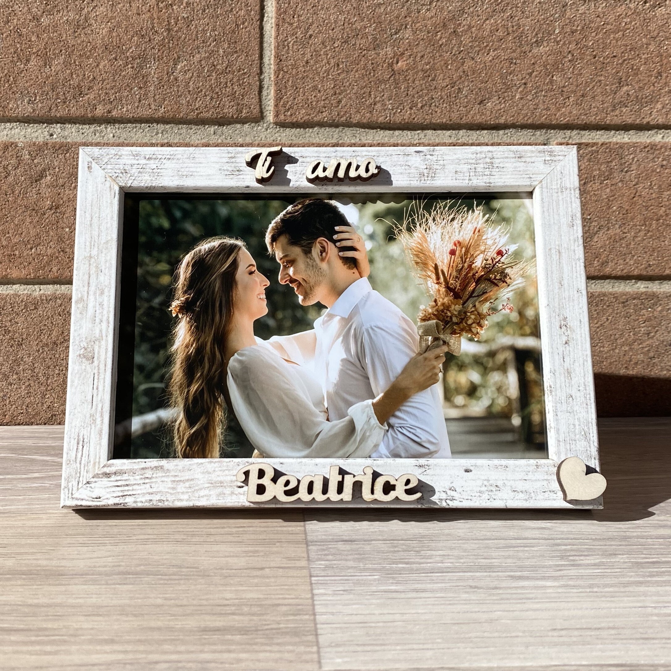 Cornice Portafoto In Legno Per Nonno Con Scritta "Best Grandpa" E Motivo Del Golf, Misura 20,3 X 25,4 Cm