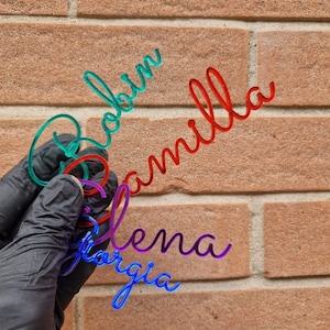 Segnaposto personalizzato nomi intagliati per ospiti segnaposti matrimoni, compleanni, laurea, battesimo, cresima, cerimonie, targhette nome