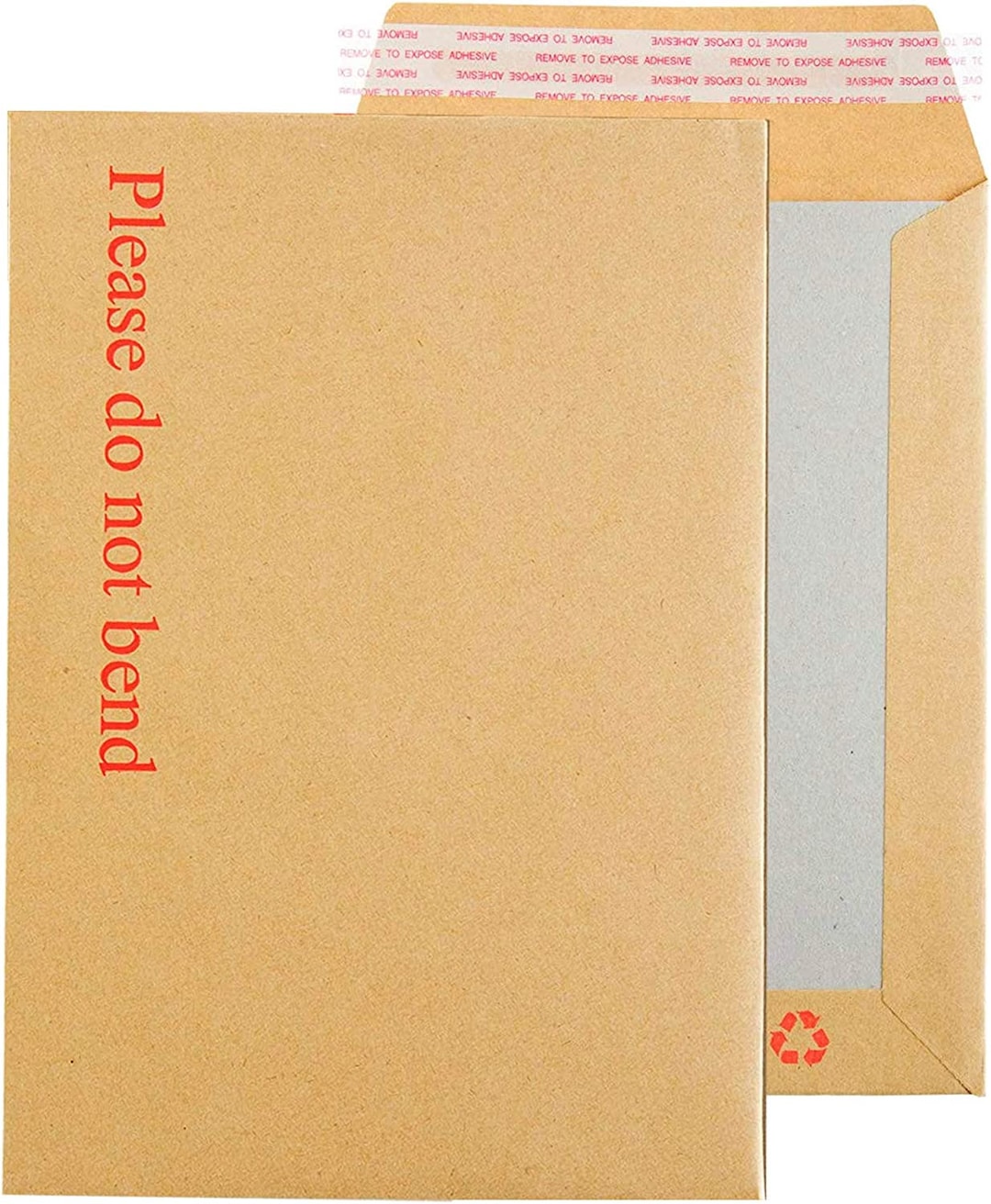 Rigid Cardboard Envelopes: Brown Recycled Mailers, 'do Not Bend' - Etsy