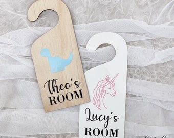 Personalised Door Hanger | Kids Room | Kids Door Hanger | Kids Door Sign | Kids Bedroom Decor