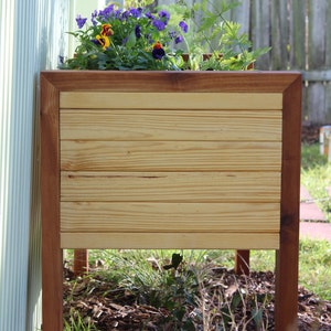 these diy raised garden bed plans allow you to decide the width and length of as shown
