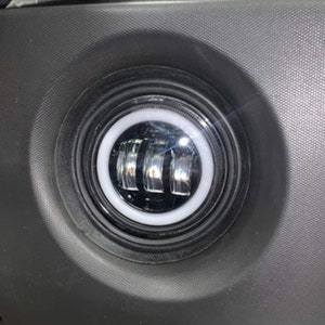 4" Fog Light Adapters - Hummer H3 H3T