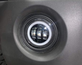 4 inch Fog Light Adapters - V2 - Hummer H3 H3T