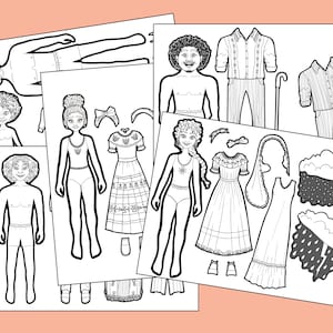 Encanto Paper Dolls