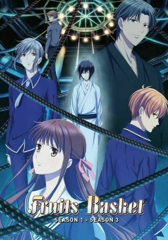 DVD Anime Fruits Basket Season 1 Season 3 English Dubbed Etsy