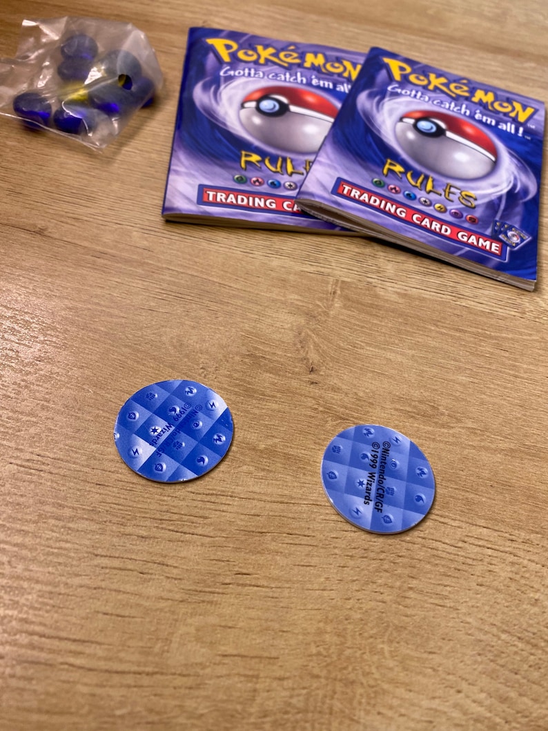 Zap & Blackout Vintage Pokemon Deck Boxes Etsy