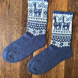 Chaussettes Alpaga Fair Isle image 3