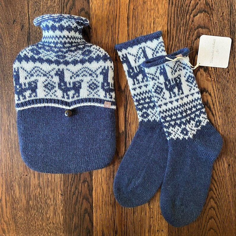 Chaussettes Alpaga Fair Isle image 5