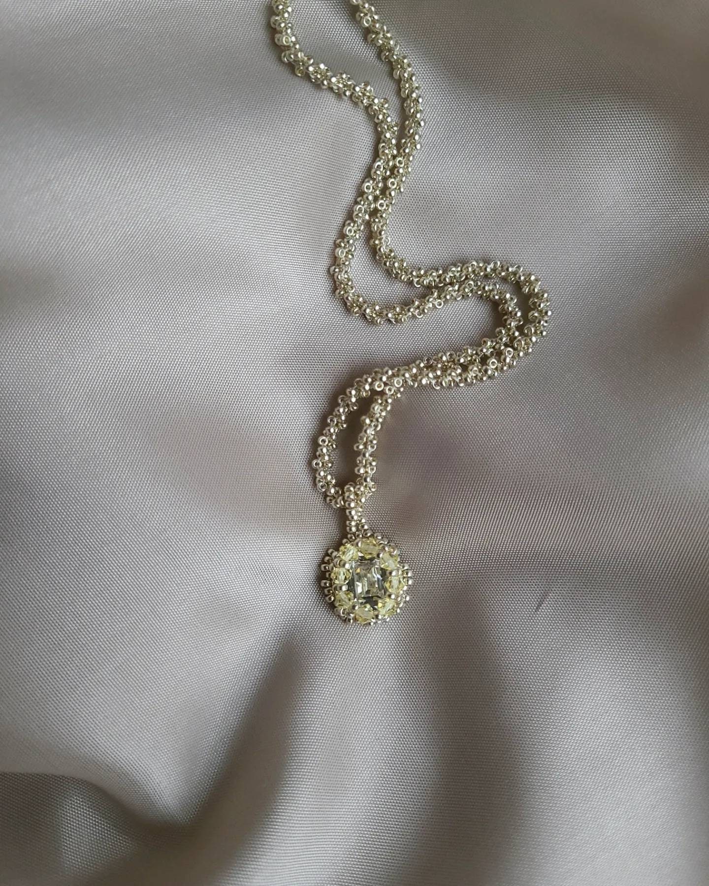 Doehare Beaded Necklace CLARICE - Etsy