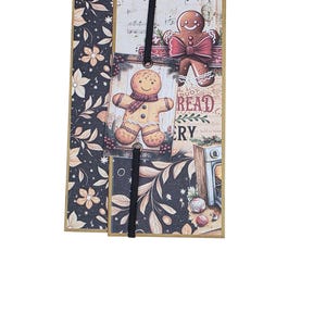 Gingerbread folio for baking memories, recipes, photos and more - One of a Kind