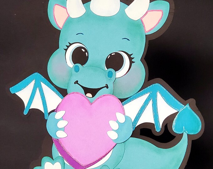 Dragon Paper Piecing Die Cut Scrapbook Embellishments - Etsy