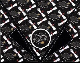 Graduation Card - handmade 300-16a