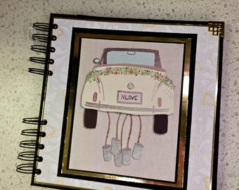 Wedding mini album for photos
