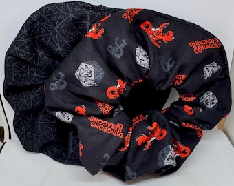 Dungeons Role-play Game Scrunchies