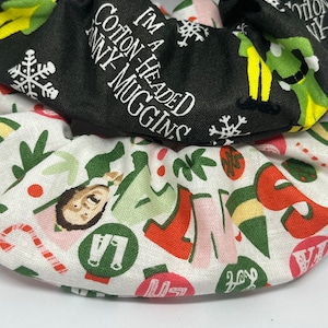 Elf handmade scrunchies