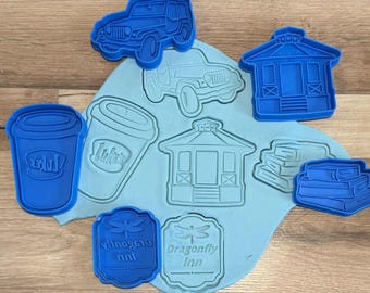 Coffee Girls Cookie Cutters Bundle