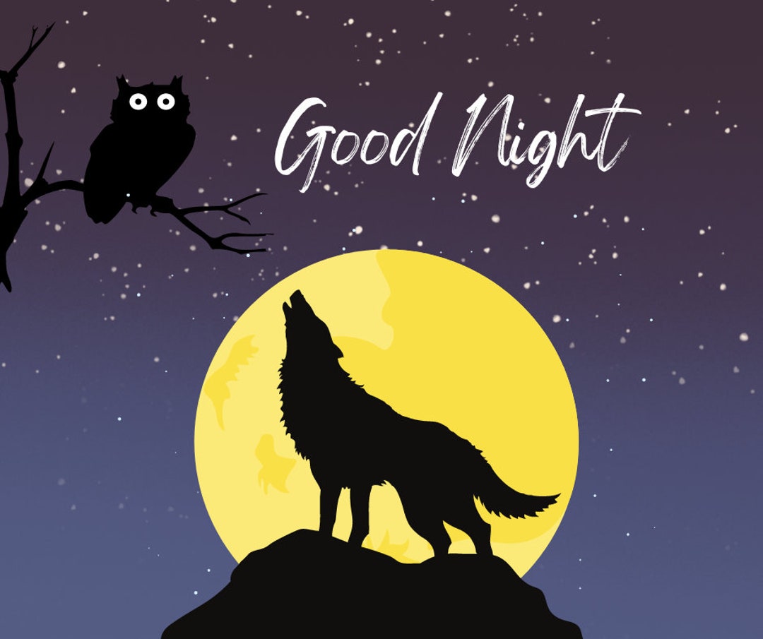 Good Night Clipart And Digital Paper Sweet Dreams Seamless Patterns