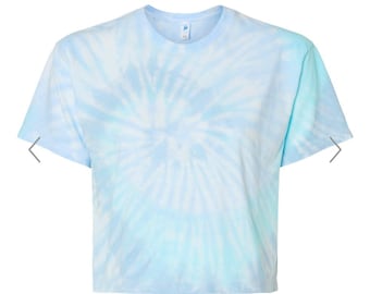 Women’s tie dye crop top - crop top - tie dye