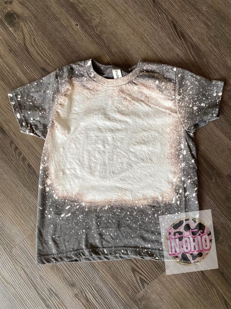 bleached tees wholesale