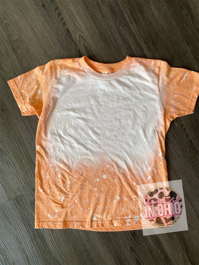 bleached tees wholesale