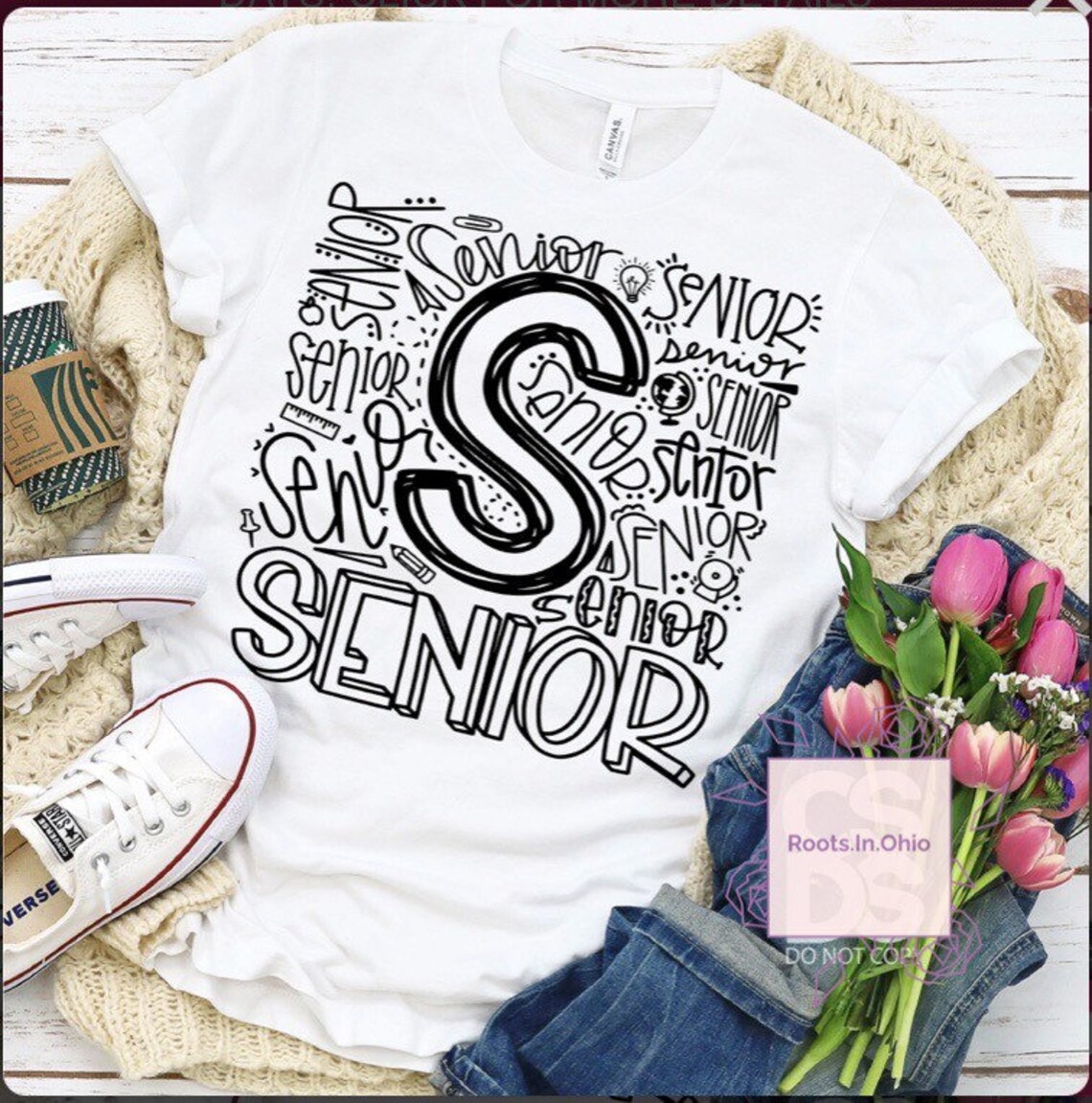 Senior T Shirt High School Senior College Grad Senior Etsy